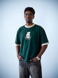 “Smash” Graphic Ringer Tee