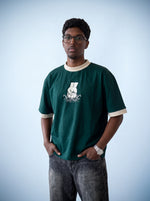 “Smash” Graphic Ringer Tee