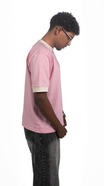 Ringer Tee Rose