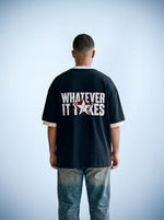 “Whatever It Takes” Graphic Ringer Tee